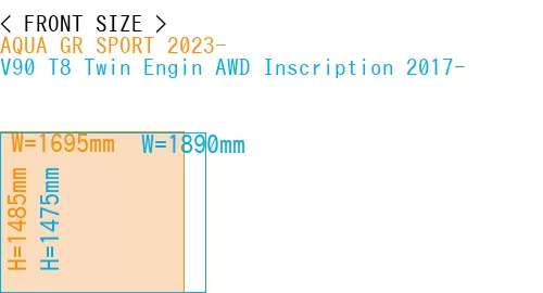 #AQUA GR SPORT 2023- + V90 T8 Twin Engin AWD Inscription 2017-